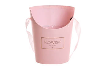 Flower box růžový 15x19 cm