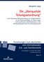 Die "überquotale Teilungsanordnung"