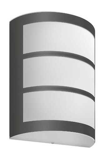 Python UltraEfficient venkovní nástěnné svítidlo LED 3,8W 800lm 2700K IP44, antracitové