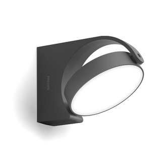 Mimosa venkovní nástěnné LED svítidlo 1x7W 680lm 4000K IP44 nestmívatelné, antracitové