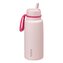 Nerezová termolahev s brčkem 1l - pink paradise