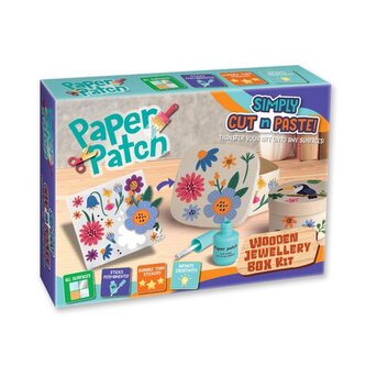 Zestaw decoupage Paper Patch - Szkatułka drewniana