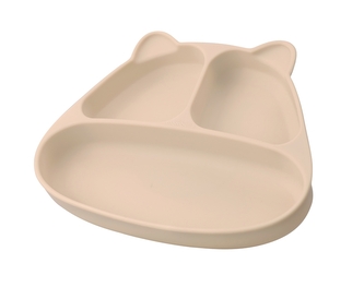 Mombella 01513 Talerzyk  z Przyssawką Panda Light  Brown