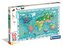 Puzzle 60 elementów. MAXI Super kolor.  Wildlife Map