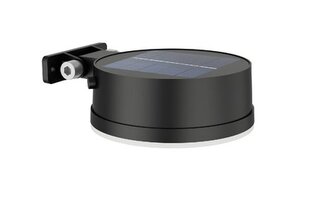 Vynce solární venkovní nástěnné LED svítidlo 1,5W 200lm 2700K IP44, černé