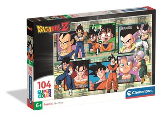 Puzzle 104 elementów. Super kolor. Dragon Ball