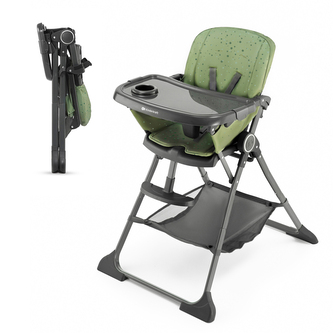 KINDERKRAFT Krzesełko do karmienia FOLDEE GREEN