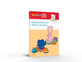bambinoLÜK-Set. Kindergarten/Vorschule Konzentration mit Elefant und Hase