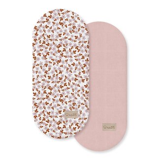 ALBERO MIO Prześcieradło do gondoli 2-pak CP1 Retro kwiatki ALBERO MIO Prześcieradło do gondoli 2-pak CP1 Retro kwiatki