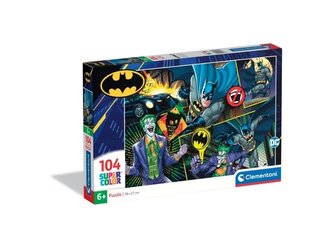 Puzzle 104 elementów. Super kolor. Batman