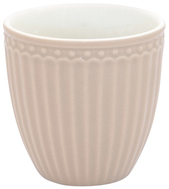 Mini porcelánový hrnek na latté Alice Creamy Fudge