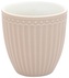 Mini porcelánový hrnek na latté Alice Creamy Fudge