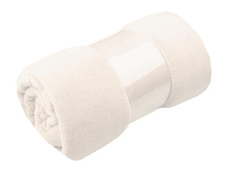 Deka Coral fleece 150x200 cm - 1 ks - 1 béžovobílá