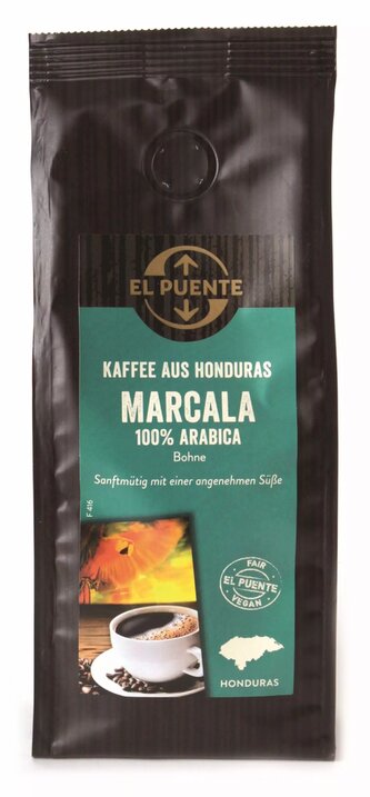 DWP Zrnková káva Fairtrade  - BIO zrnková káva Marcala 250g