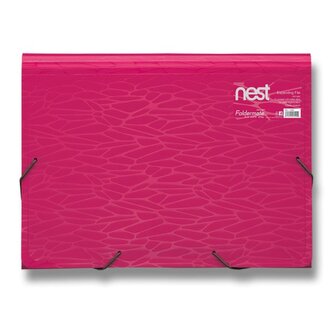 Desky na dokumenty FolderMate Nest 330 x 240 x 35 mm, výběr barev růžová
