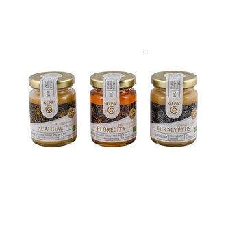 Gepa, med - medové trio