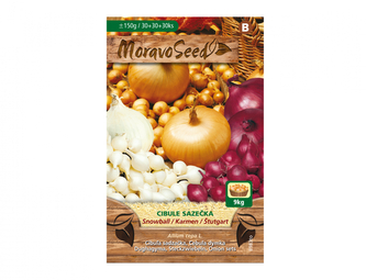 Cibule sazečka SNOWBALL+KARMEN+ŠTUTGART 150g 8-16mm