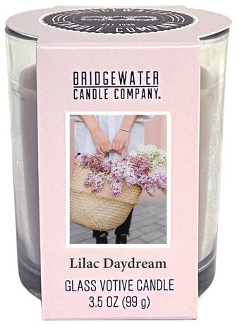 Votivní svíčka ve skleničce Lilac Daydream