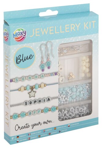 Sada na výrobu šperků - modrá