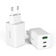 Epico UltraBoost EA40 65W GaN síťový adaptér bílý