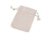 Dárkový pytlík 7x9 cm lněný - 50 ks - 1 režná světlá