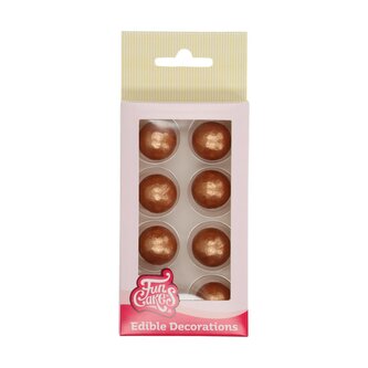 funcakes čoko koule 8ks zlaté