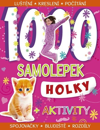 1000 samolepek – Holky