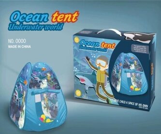Namiot samorozkładający 77cm + 50 piłek Ocean