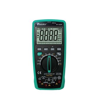 Digitální multimetr s USB, max 1000V/10A DC, 750V/10A AC, 60MOhm, 99,9mF, 30MHz