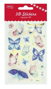 Samolepky 3D Motýlci