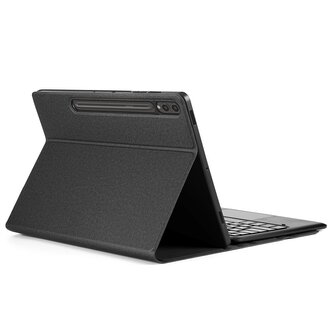 Etui z klawiaturą Bluetooth Dux Ducis (Seria TK) do Samsung Tab S9 Plus / S9 FE Plus - czarne