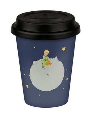 Hrnek se silikonovým víčkem - Malý Princ / My Stars Guide YoU 380 ml