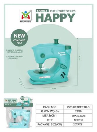 Šicí stroj s efekty 14 cm