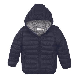 Bunda chlapecká Puffa, Minoti, BW PAD 37, tmavě modrá - 134/140