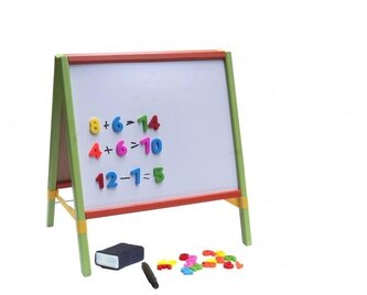 Tablica z liczydłami dwustronna