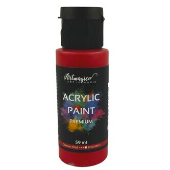 Artmagico - akrylové barvy Premium 59 ml Barva: Crimson red