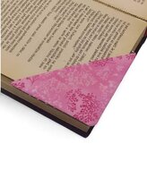 Rohová látková záložka do knihy -  Mech