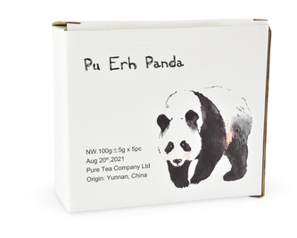 Tmavý čaj China Yunnan Pu Erh Panda 2021 - 5 x 100 g