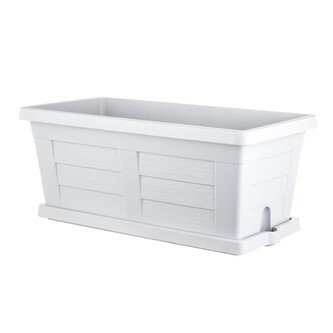 BAMA Set truhlík s podmiskou Legno 40cm, světle šedá