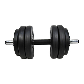 Činka nakládací LIFEFIT® jednoruční 13 kg, vinyl-cement, 30mm tyč/6x kotouč