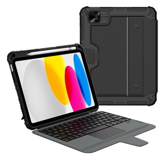 Nillkin Bumper Combo Keyboard Case pro iPad 10.9 2022 Black (Pošk. Balení)