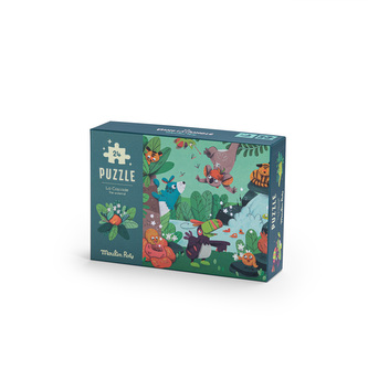 MOULIN ROTY Puzzle svítící ve tmě Vodopád - 24 pcs