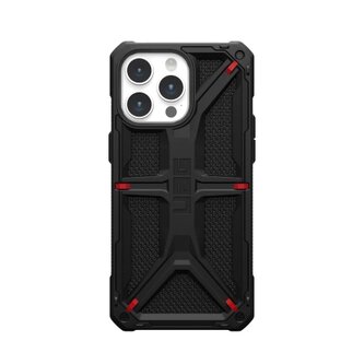 Etui UAG Monarch do iPhone 15 Pro Max - czarny kevlar