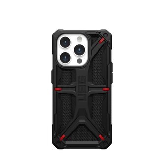 Etui UAG Monarch do iPhone 15 Pro - czarny kevlar