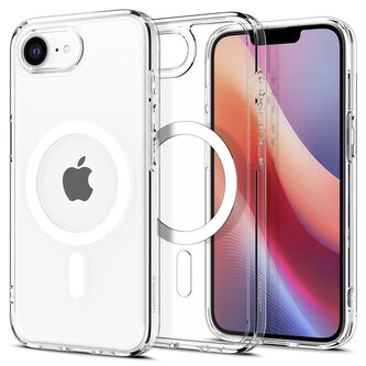Spigen Ultra Hybrid MagSafe, clear white - iPhone 16e