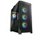 COUGAR PC skříň AIRFACE PRO RGB Black Mid Tower Airflow Panel 3 x 120mm ARGB Fans 1x 120mm ARGB Fan TG Left Panel