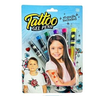 Długopisy żelowe do tatuażu