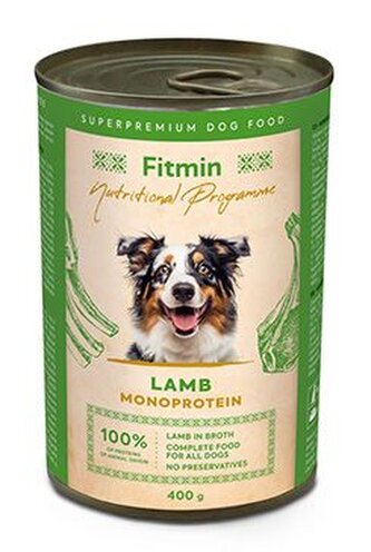 Fitmin dog NP konz. jehněčí 400g