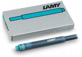Naboje atramentowe T10 turkusowe op. 5 szt. 328467, Lamy