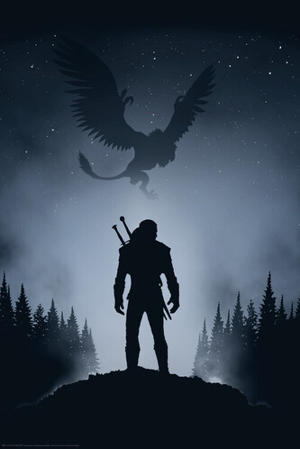 Plakát, Obraz - White Wolf, 61 × 91.5 cm